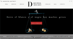 Desktop Screenshot of deltellabogados.com